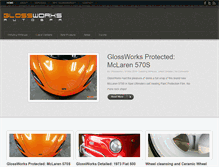 Tablet Screenshot of glossworks.ca